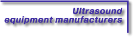 Ultrasound equipment manufacturers